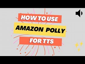 How To Use AWS Polly For TTS (Text to Speech) Apps, Content