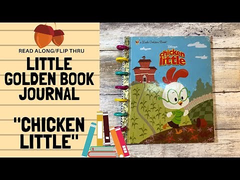 Little Golden Book on Discs | Read along Flip Thru |Chicken Little
