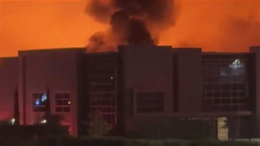 Ontario warehouse destroyed by fire; employee suspected of arson