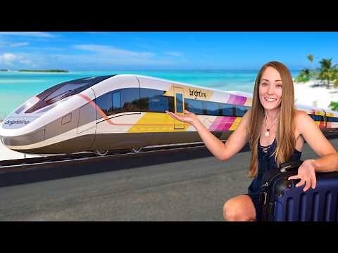 3.5 Hours on FLORIDA'S HIGH SPEED TRAIN (Is it worth the price?)