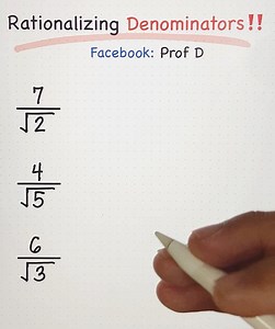 Basic Math Review: All About Radicals! 💯 | Prof D