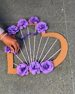 72K views · 383 reactions | Purple Heart DIY craft _ Paper craft #crafts #diy #homedecor | Deep's CRAFT | Facebook