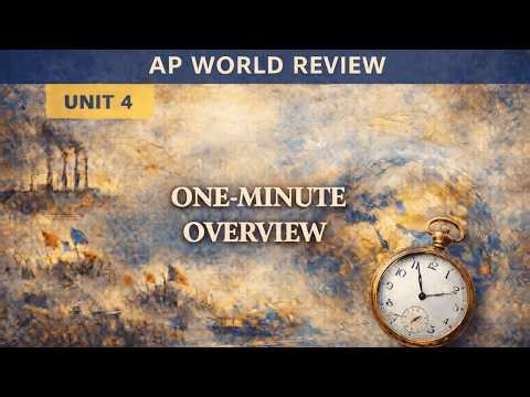 AP World History Unit 4 One Minute Review