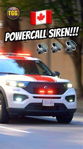 Paramedic Response Car With POWERCALL SIREN!!