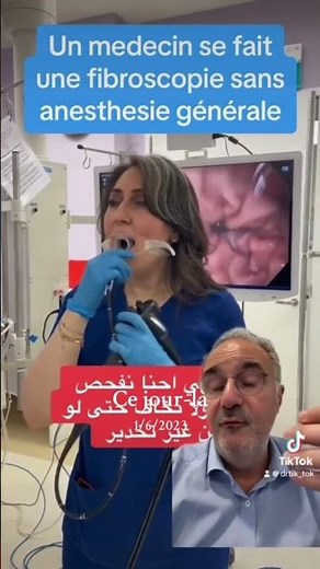 Se faire a soi meme une fibroscopie sans anesthésie