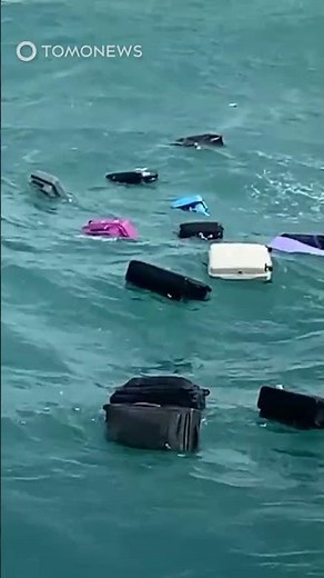 Koper-Koper Penumpang Hanyut dari Ferry di Thailand #shorts