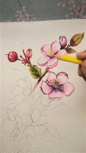 Cherry Blossom Watercolor Technique: A Step-by-Step Guide