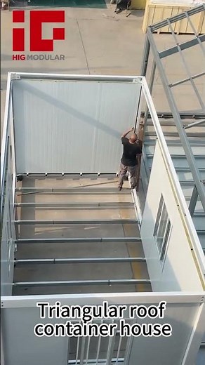 🏗 Watch how the Detachable Container House by HIG MODULAR comes to life on site!