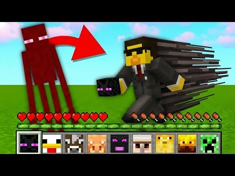 MINECRAFT But I Can Steal Mobs Powers
