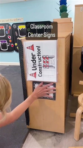 These organizational Center Signs also have a list of “I am” statements on each one that are