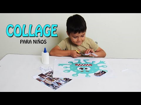COMO HACER UN COLLAGE PARA NIÑOS 4K