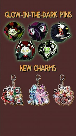 RISE, MY CREATIONS!!! All-new Halloween pins, keychains, and standees are here to slay!