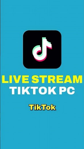 How To Livestream On TikTok From PC