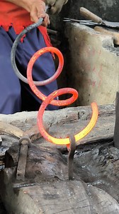 Straightening Spring Steel: Precision Work at the Forge #Blacksmith #Forging #SpringSteel #MetalWorking #SatisfyingProcess #Craftsmanship #WorkshopVibes #HandmadeTools #ViralReels #PrecisionWork | Ak Rizal Msyaf