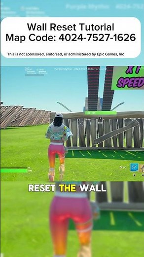 👻Wall RESET Tunnel👻 -Edit Tutorial🔥