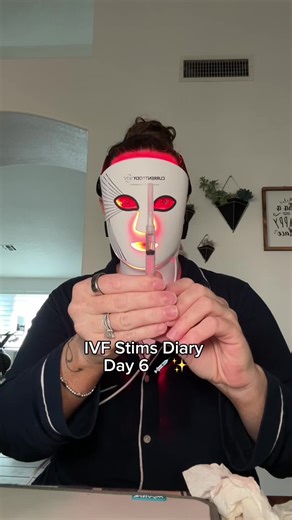 Added a new 💉 to prevent ovulation.✨ Why is it always when I’m filming that my dogs decides to drink water and be loud?! #asmr #ivfjourney #ivf #fertilitytreatment #ivfcommunity