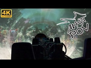 Manta POV (Back Row, 4K 60 FPS), SeaWorld San Diego Mack Multi-Launch Coaster | Non-Copyright