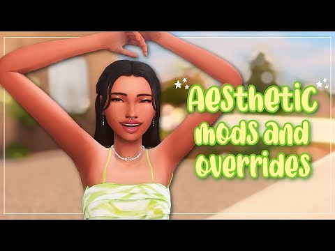 Sims 4 aesthetic mods and overrides (WITH LINKS)| Prettier Game and Added Realism