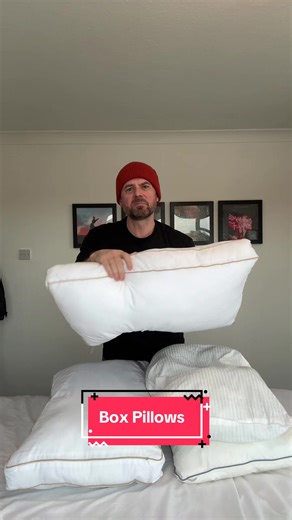 Box pillows are designed to keep their shape with firmer edges and consistent support all night. Ideal if you like a pillow that doesn’t collapse or go flat while you sleep. A solid choice for side and back sleepers. #boxpillow #hotelpillow #sleepcomfort #bedroomessentials #tiktokmademebuyit