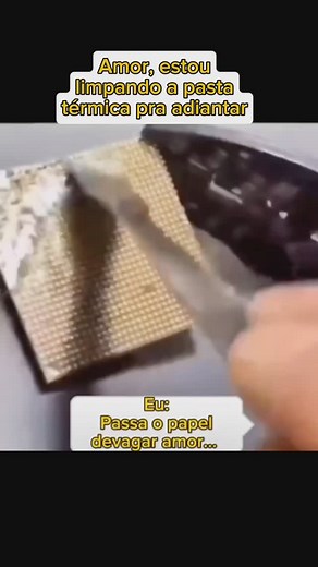 3M views · 7.5K reactions | Era uma vez …若 A pasta térmica é essencial para manter seu processador resfriado e garantir o máximo desempenho nos games e no dia a dia, sem travar ou superaquecer ⏳ Se já faz tempo que você não troca a pasta térmica, está na hora de dar essa atenção ao seu setup! Agende a tua manutenção.  #games #pcgamer #manutenção | Loja Luvizotto Games e Informática | Facebook