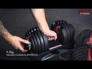 ADR24 Adjustable Dumbbell Set by BRUTEforce®