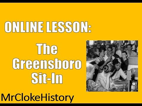GCSE History: The Greensboro Sit-In