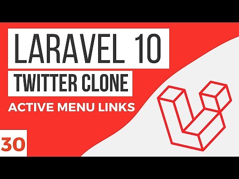 Active Menu Links | Laravel 10 Tutorial #30
