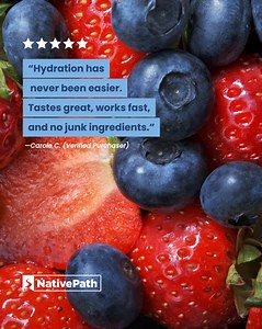 ‼️ DID YOU KNOW: Most electrolyte supplements don't even have amino acids? ‼️ Branched-chain amino acids (BCAAs) boast a wide range of benefits, from helping the body absorb and store fluids to promoting muscle growth and enhancing muscle recovery after physical activity*. That's why Native Hydrate was made with a combination of nine essential amino acids, five key electrolytes, and clean ingredients with zero sugar. Don't miss your chance to see why Native Hydrate is the # 1 electrolyte, and fo