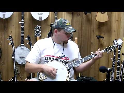Banjo.com video: demo of a new Epiphone MB-500 5 String Banjo