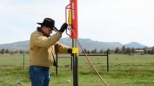 MAN SAVER Yellow Steel T-Post Adapter for 91-R Man Saver Post Driver, Accessory for Pneumatic Fence Tool 91R TPA