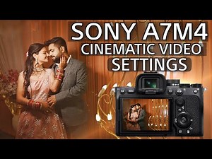 Sony A7M4 Cinematic Video Setting | Shoot Like Pro 🔥