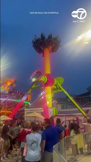 Terrifying video shows people stuck upside down on ride: 'Get me down!'