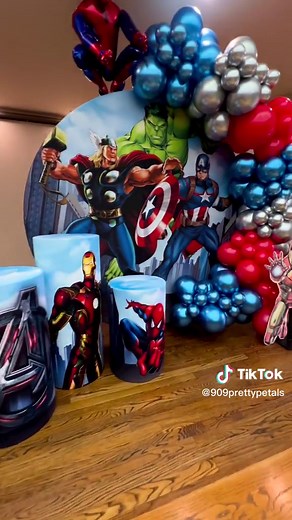 Avengers Birthday Party Ideas for Kids | Marvel Legends Decorations