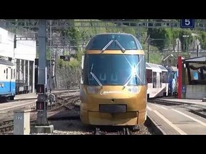Golden Pass Panoramic Trains from Montreux to Zweisimmen