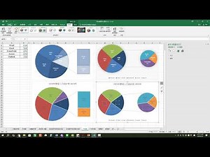 Excel教學59 圖表 圓形圖 子母圖