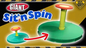 Scale up centrifugal forces on a massive Sit 'n Spin