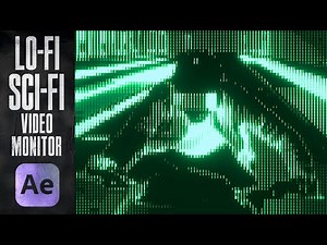 Advanced After Effects // Analogue Retro-Futuristic Monitor