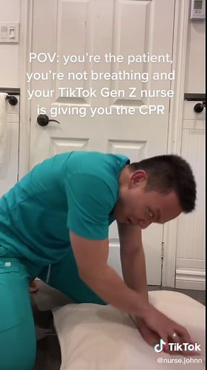 Dancing Nurse Performs Life-Saving CPR | Nurse John Trend