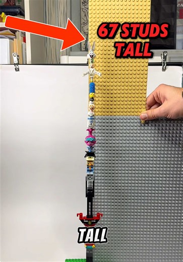 The Tallest LEGO Minifigure is BACK… #lego #legos #tiktok | Lego