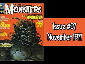 Famous Monsters of Filmland — Issue #87 — November 1971