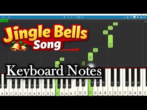 Jingle Bells Song Keyboard Notes 🎹 | Easy Piano Tutorial for Beginners