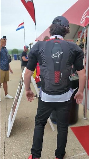 Alpinestars Tech-Air 5 Plasma Live Demo! #alpinestars #techair5plasma #airbag
