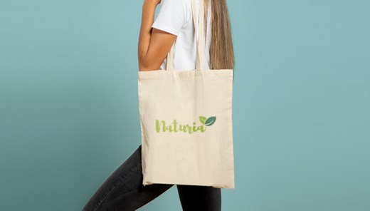 Canvas Tote Bag Printing with Personalised Design