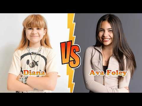 Diana VS Ava Foley Transformation 👑 New Stars From Baby To 2026