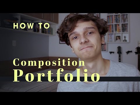 HOW TO MAKE A MUSIC PORTFOLIO FOR COLLEGE - Guide and Tips!