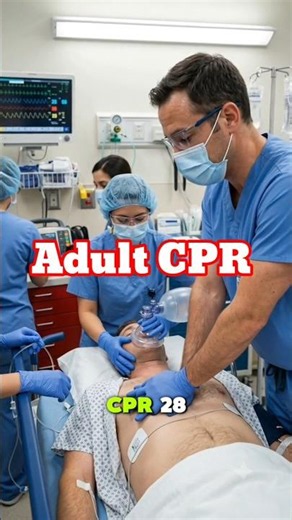 🫀 Adult CPR: Master the Correct Chest Compression Technique | Save a Life