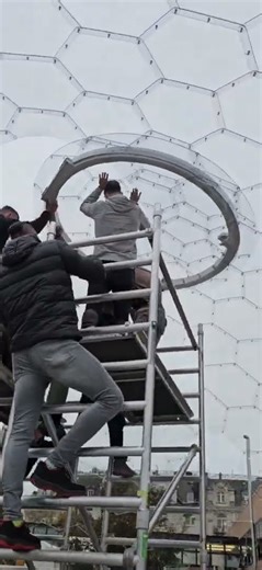 Dome Remote-Controlled Ventilation Window Installation