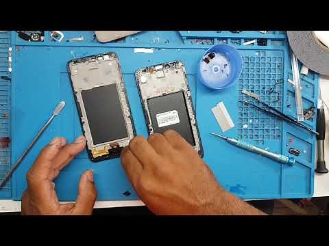 COMO COMO TROCAR TELA FRONTAL LG K10 2017 modelo M250