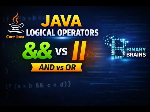 Java Logical Operators Tutorial | Understanding && and ||
