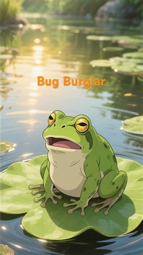 Bug Burglar – Frog vs. Dragonfly!